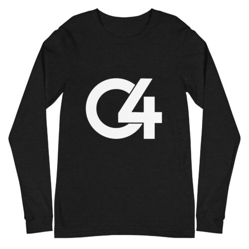 C4 White Logo Long Sleeve Shirt